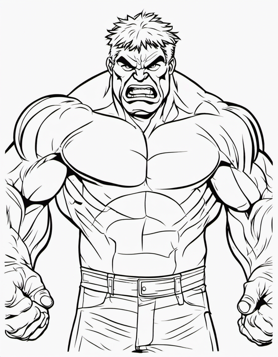 hulk coloring pages