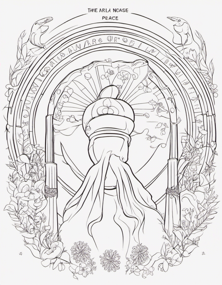 peace coloring pages