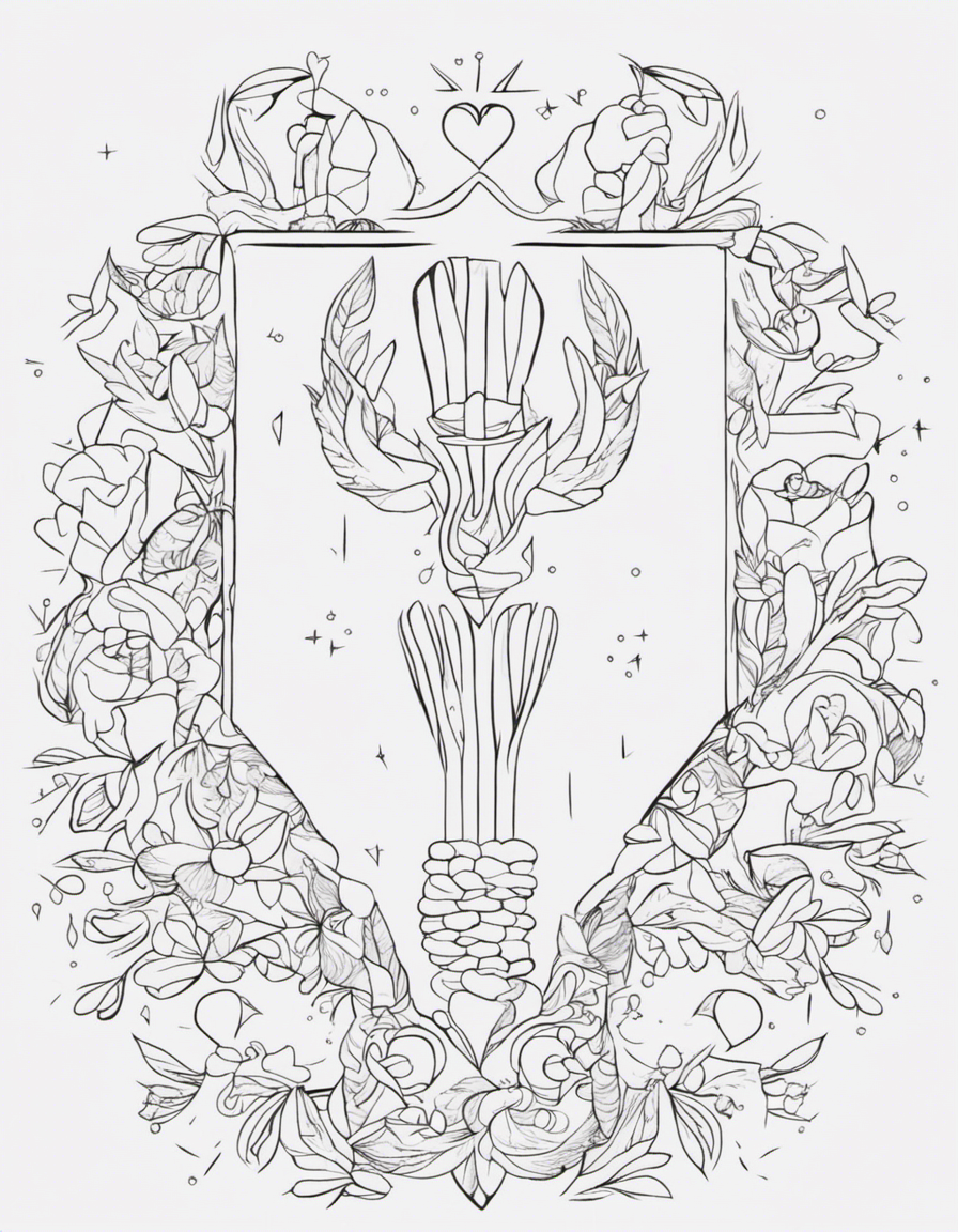 heart coloring pages