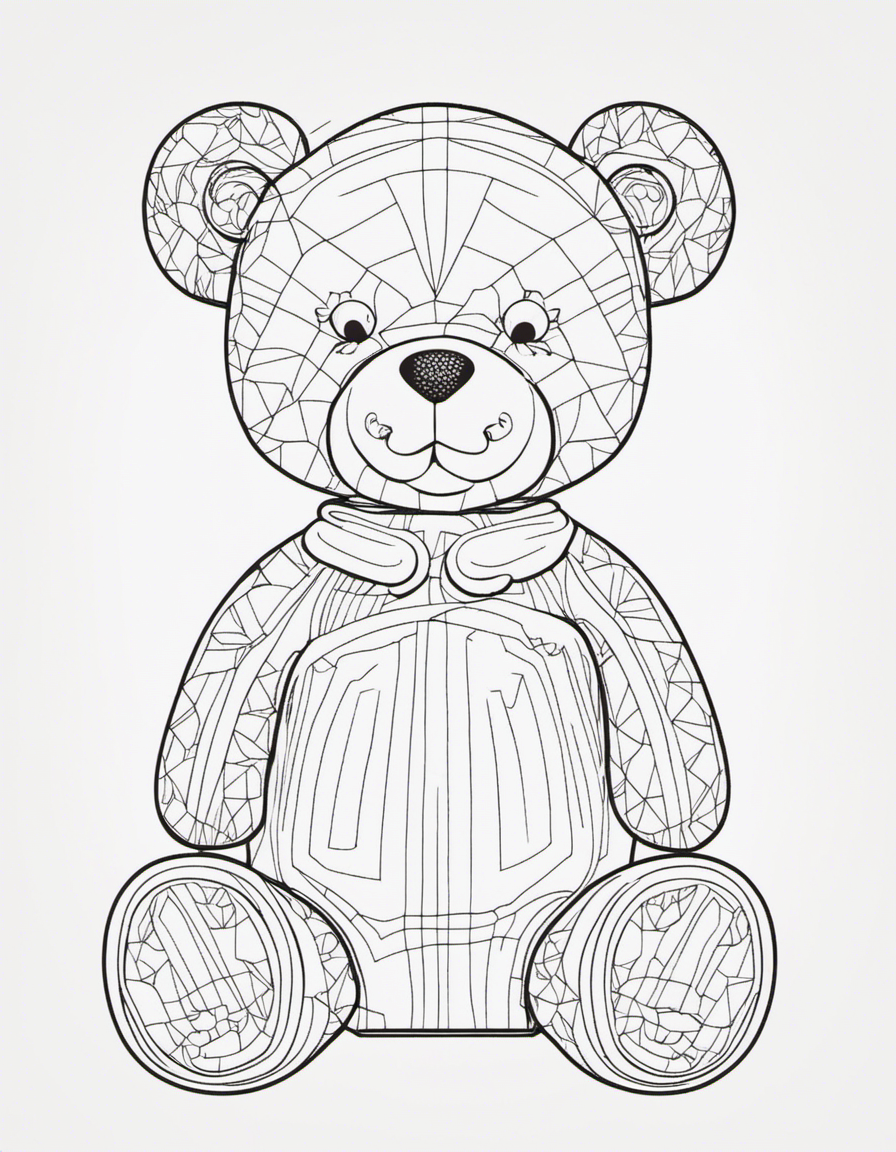 teddy bear coloring pages