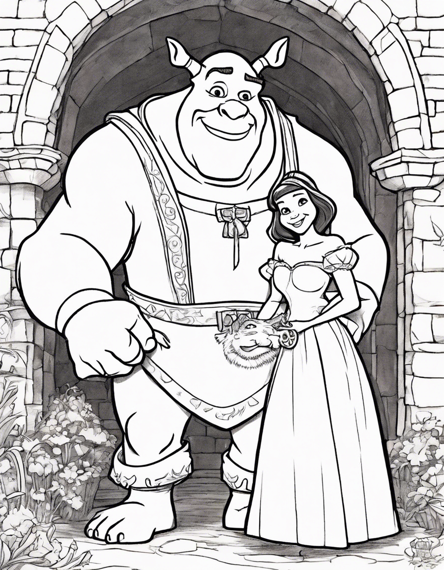 fairy tale coloring pages