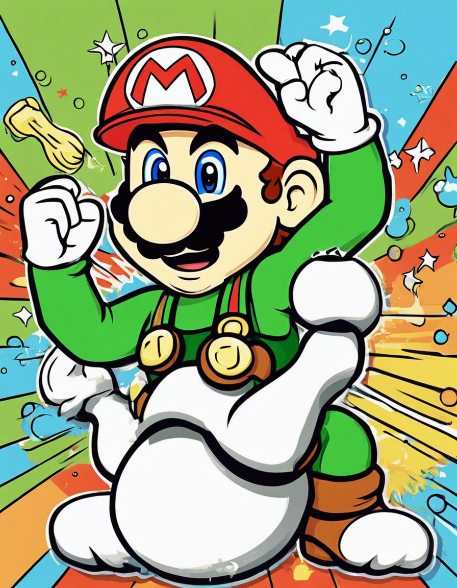 mario coloring pages