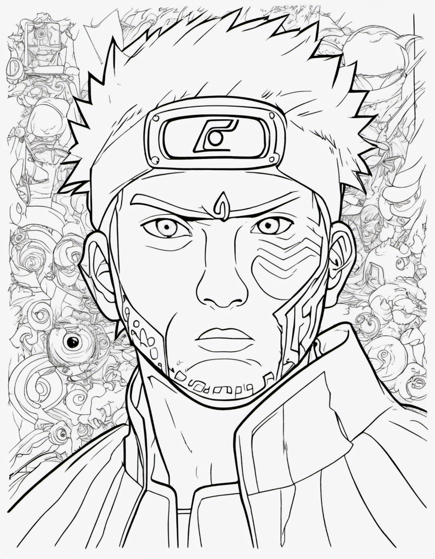 naruto coloring pages