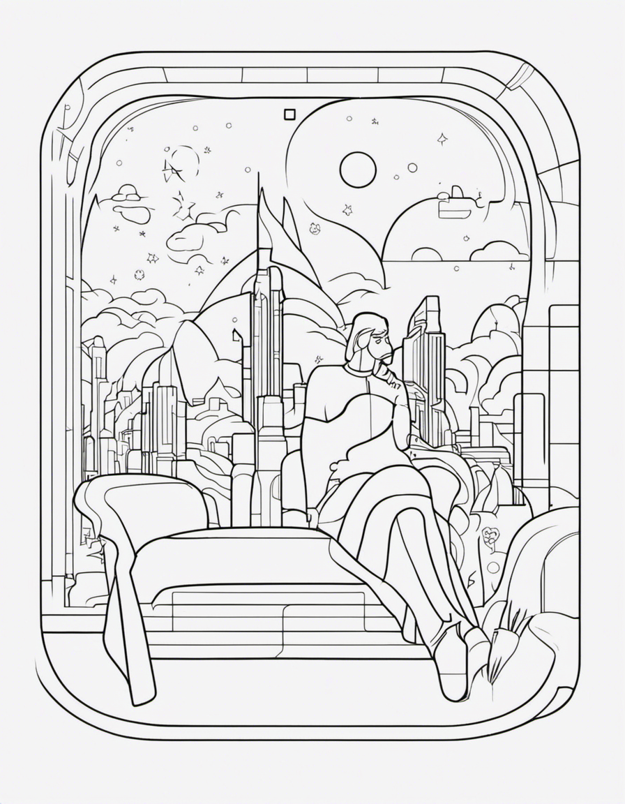 among us for adults coloring page