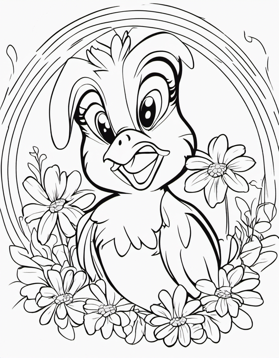 daisy coloring pages