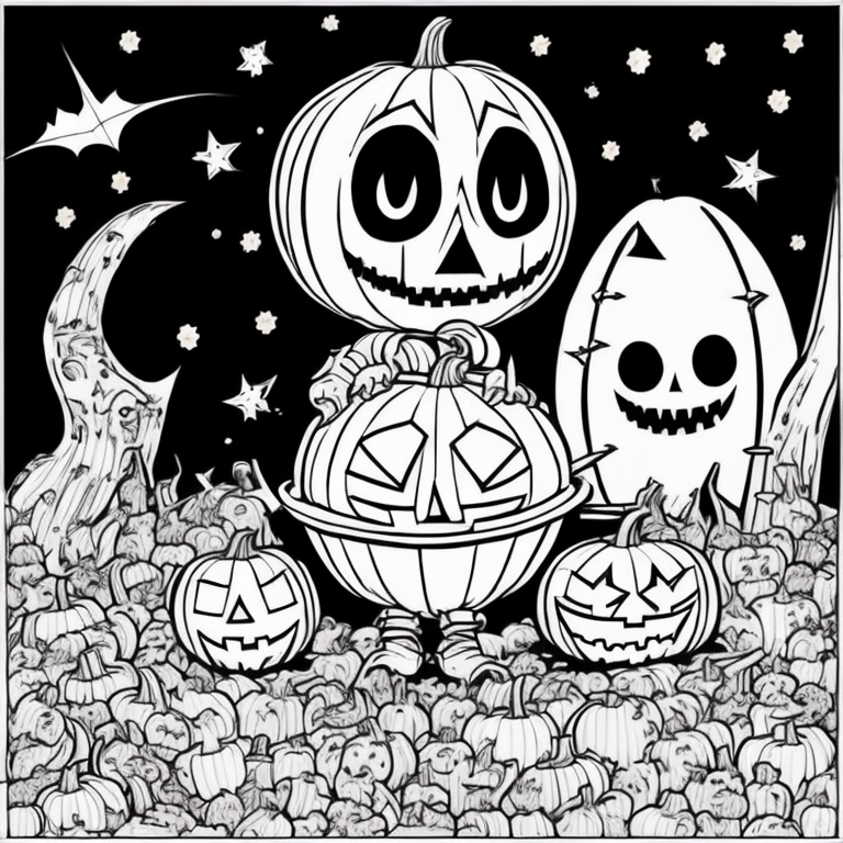 halloween coloring pages