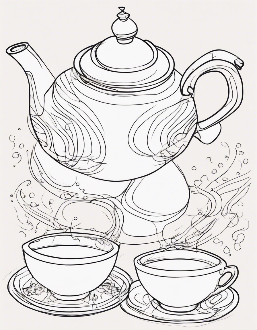 dancing coloring pages