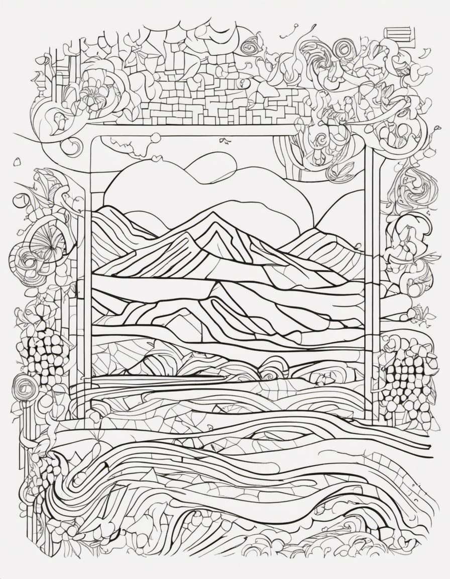 zentangle for adults coloring page