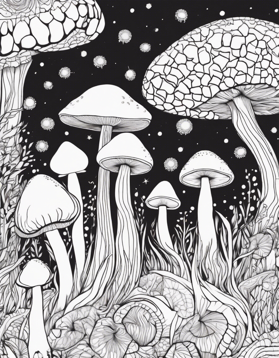 trippy coloring pages