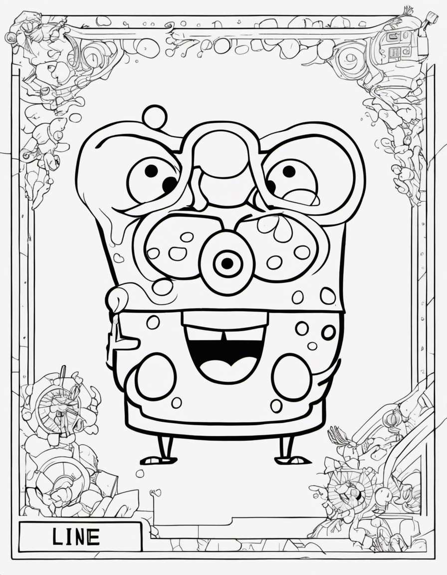 spongebob coloring pages