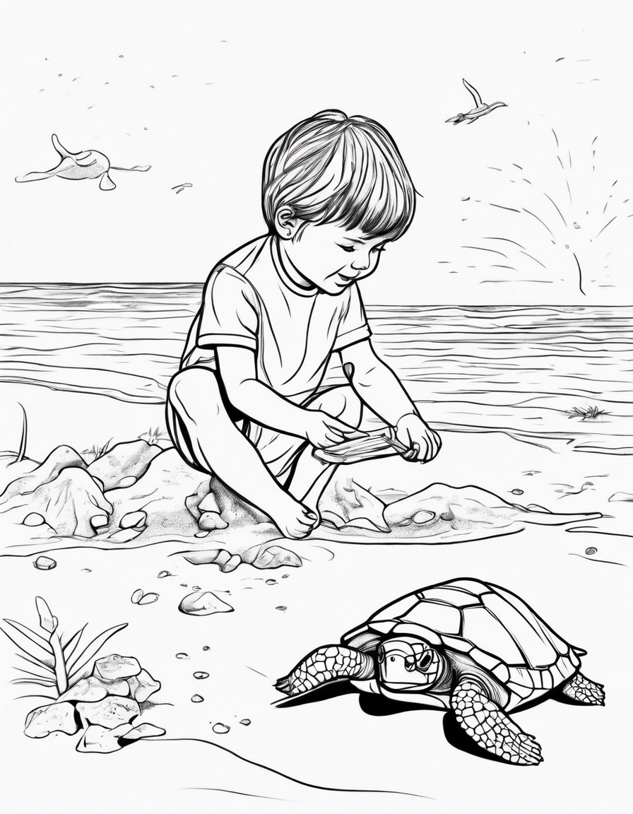 turtle coloring pages