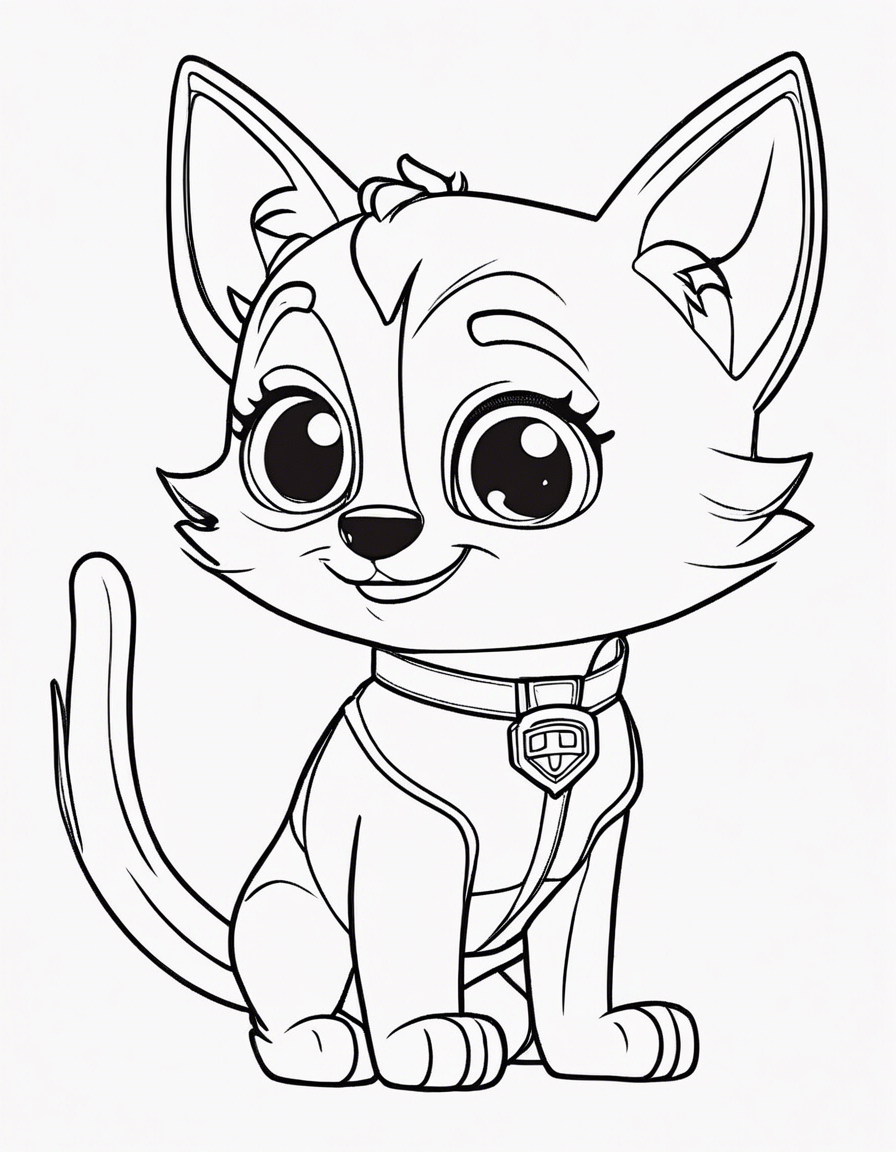 cat coloring pages