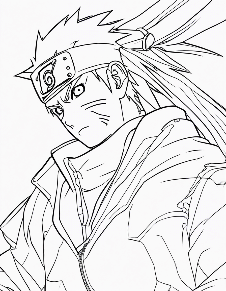 naruto coloring pages