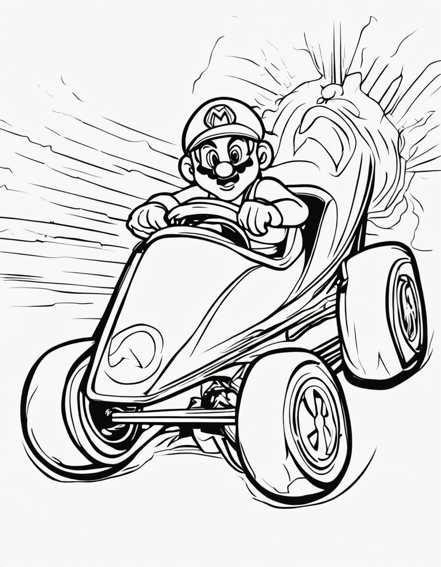 mario coloring pages