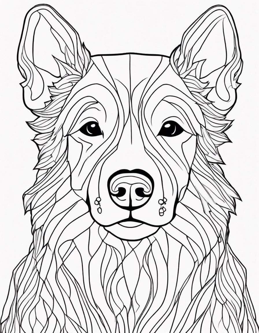 dog coloring pages