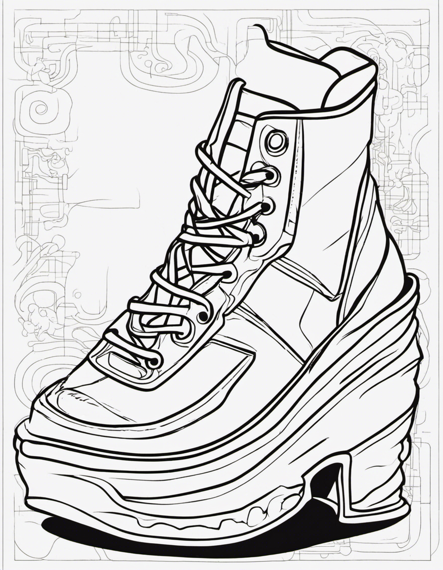 cartoon shoe