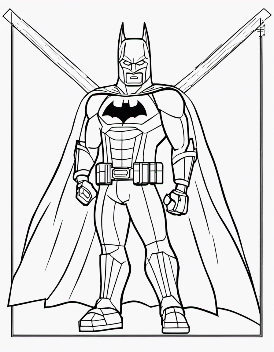 lego batman for adults coloring page