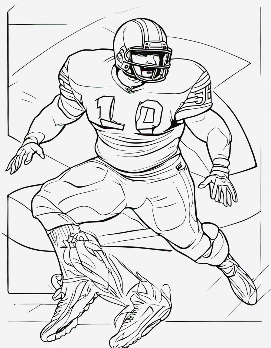 football coloring pages