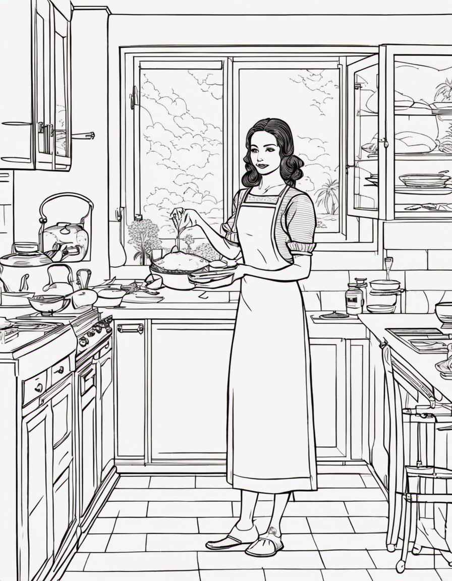 dress coloring pages