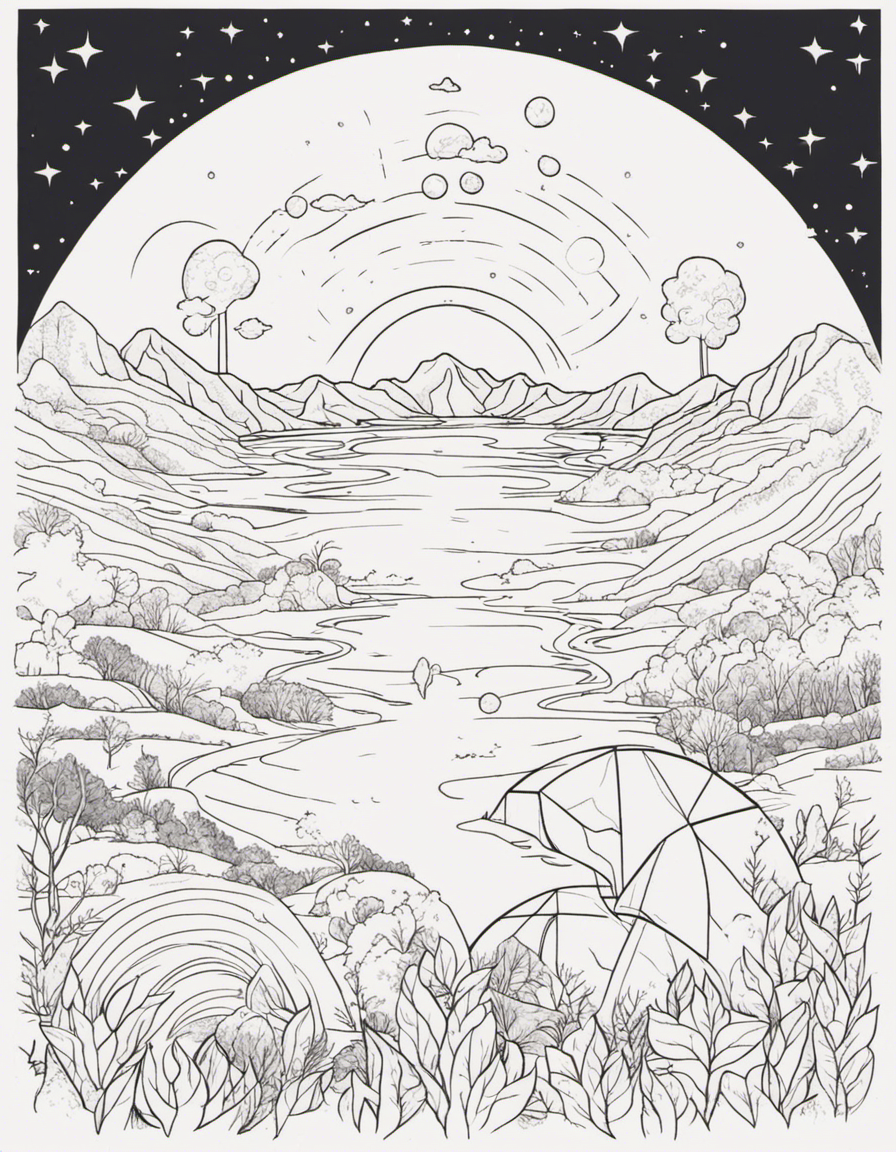 earth coloring pages