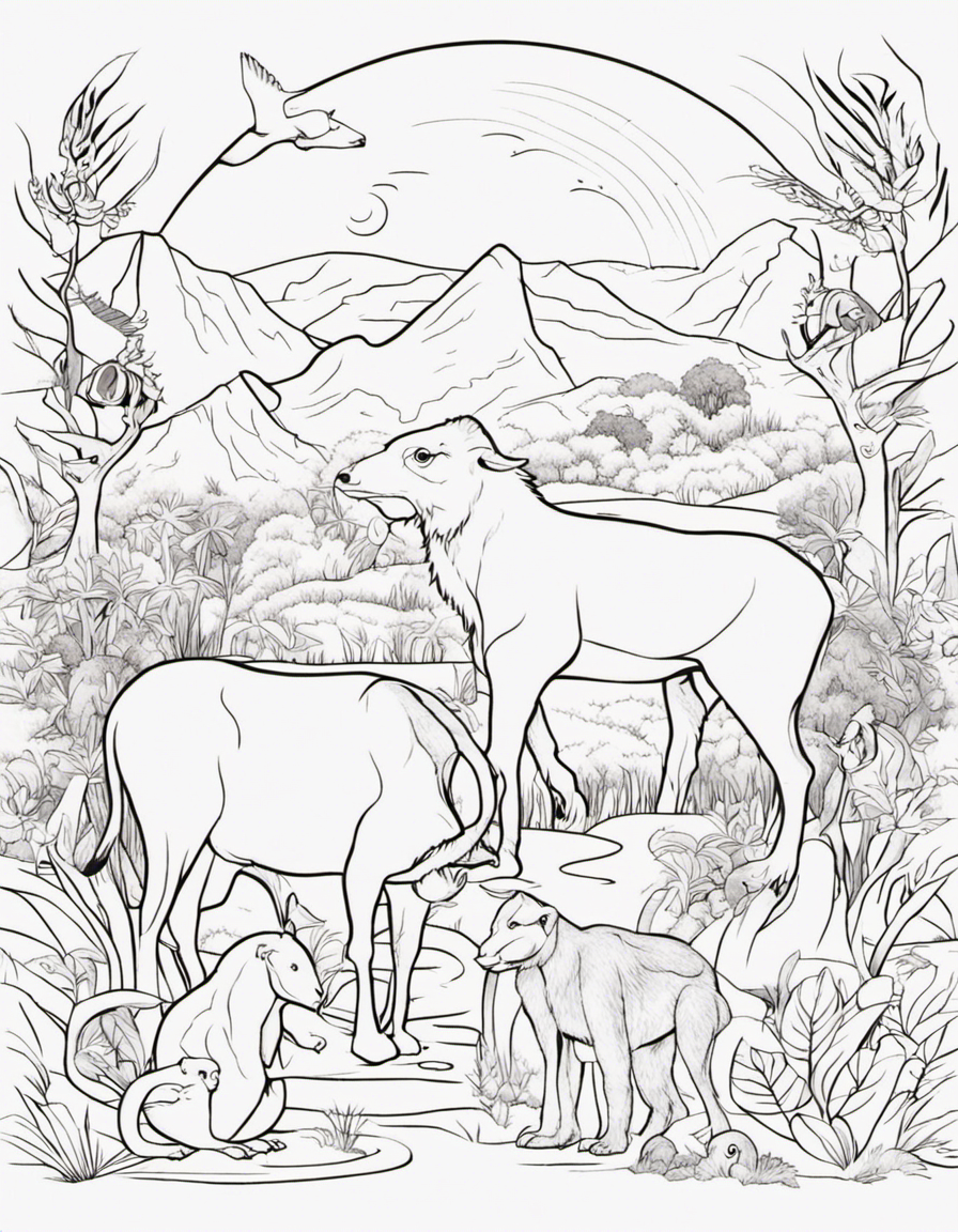 animal coloring pages