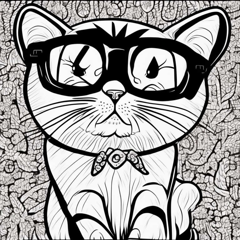 cat coloring pages