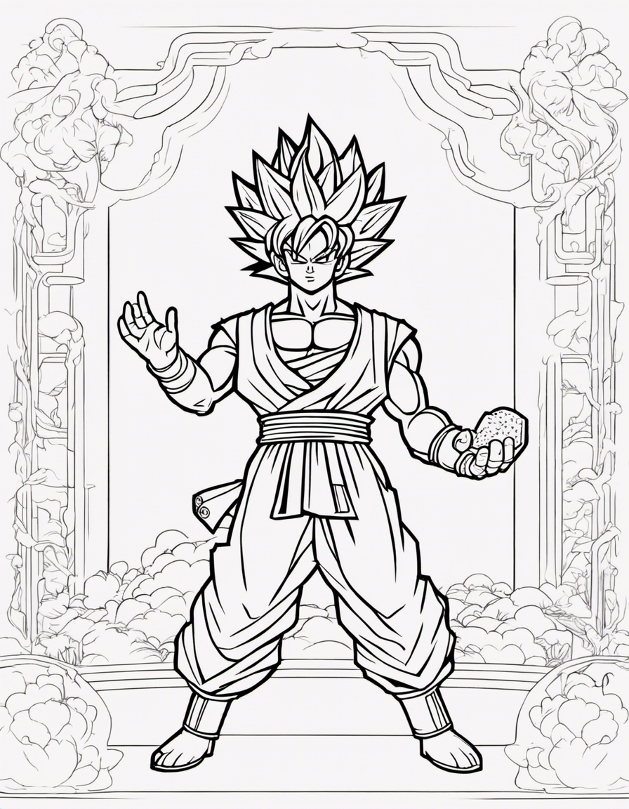 goku coloring pages