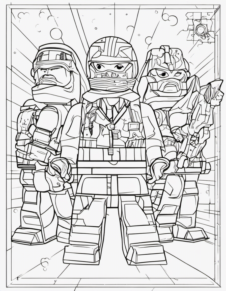 lego coloring pages