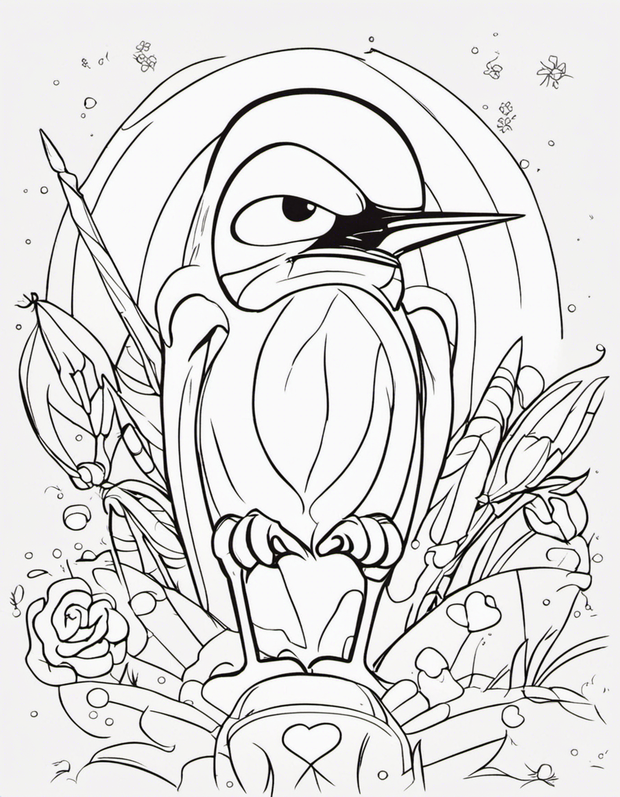 looney tunes for adults coloring page