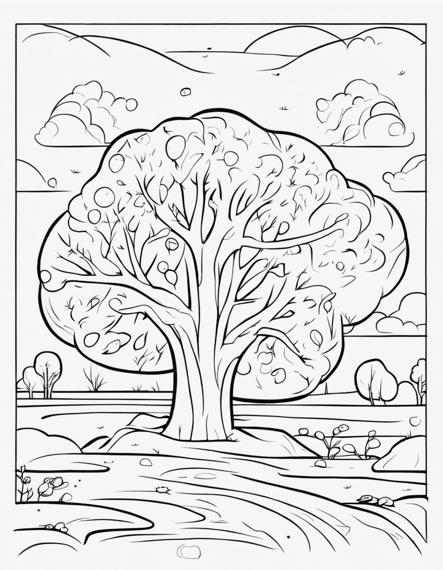 cartoon tree