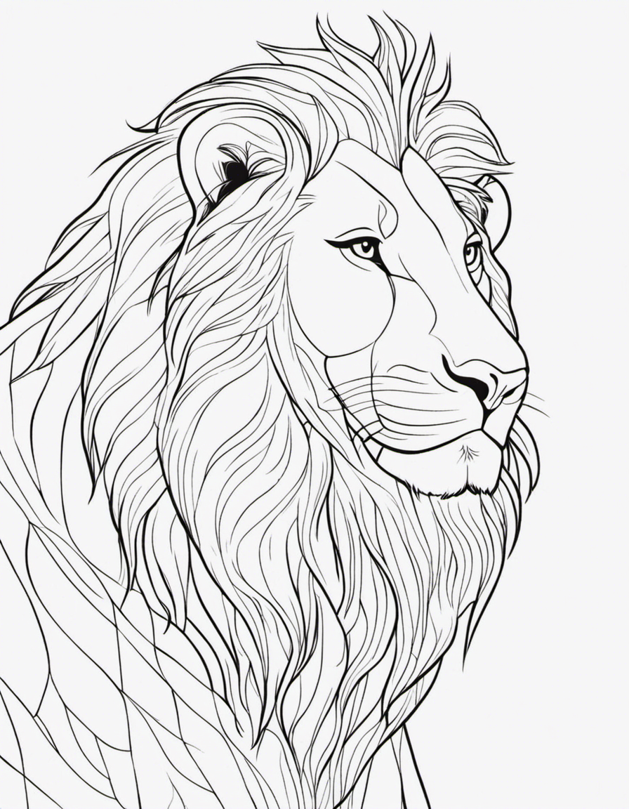 lion guard for adults coloring page