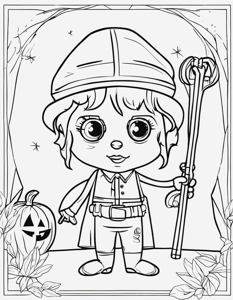 halloween coloring pages