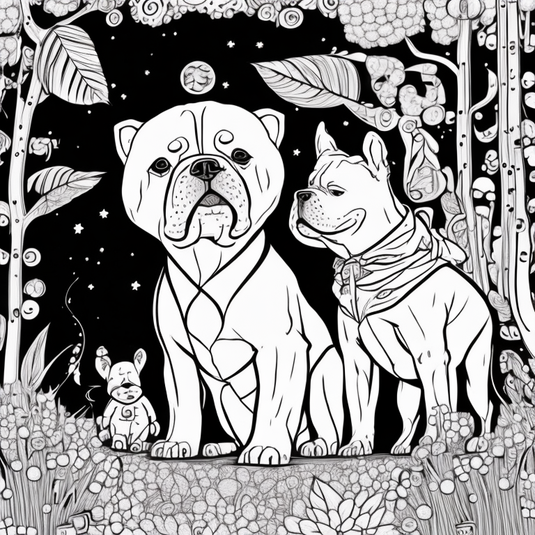 dog coloring pages