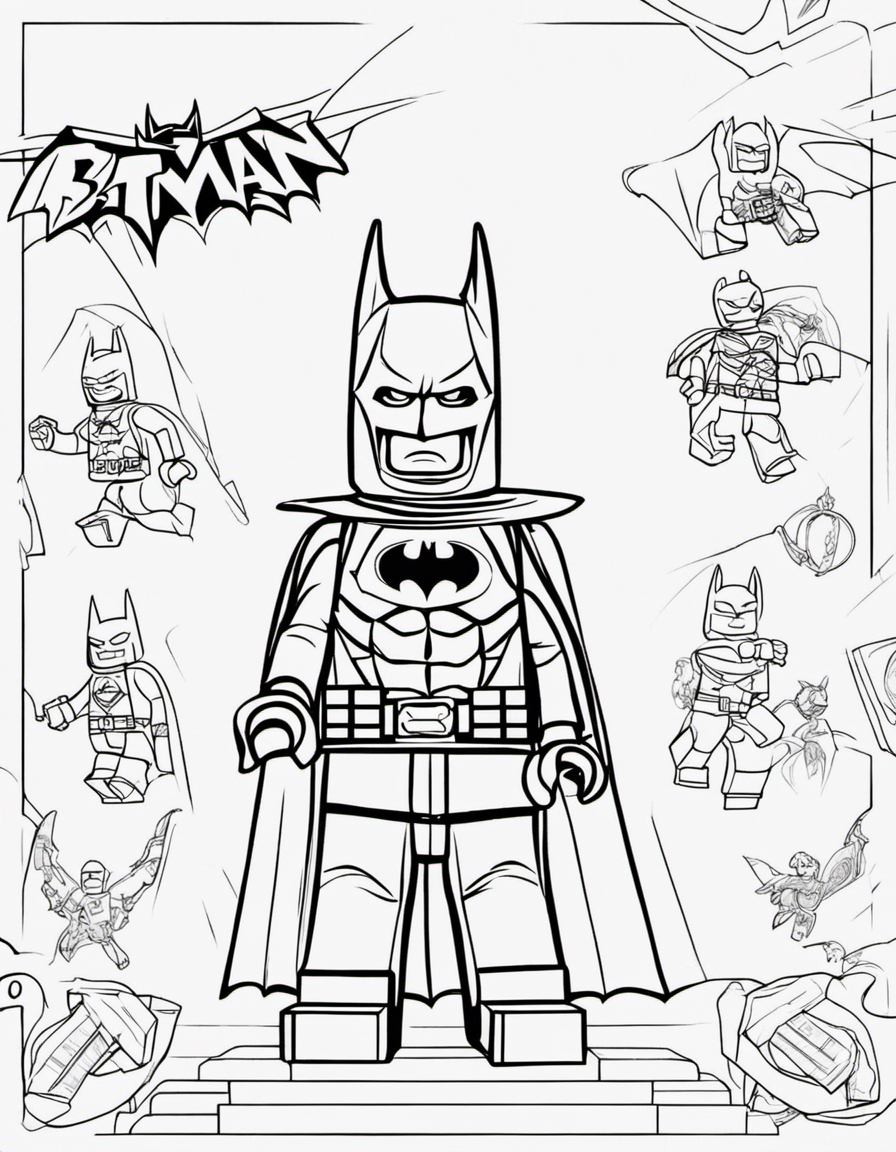 cartoon lego batman