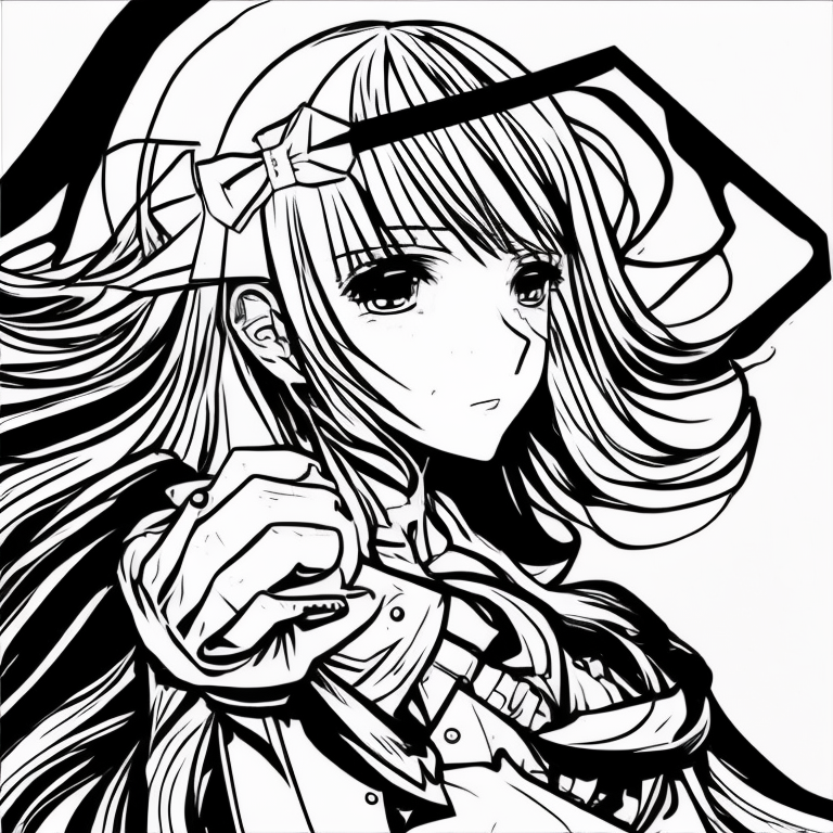 anime coloring pages