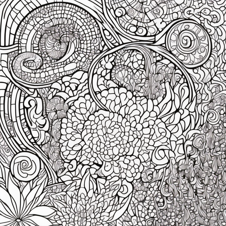 zentangle coloring  book 