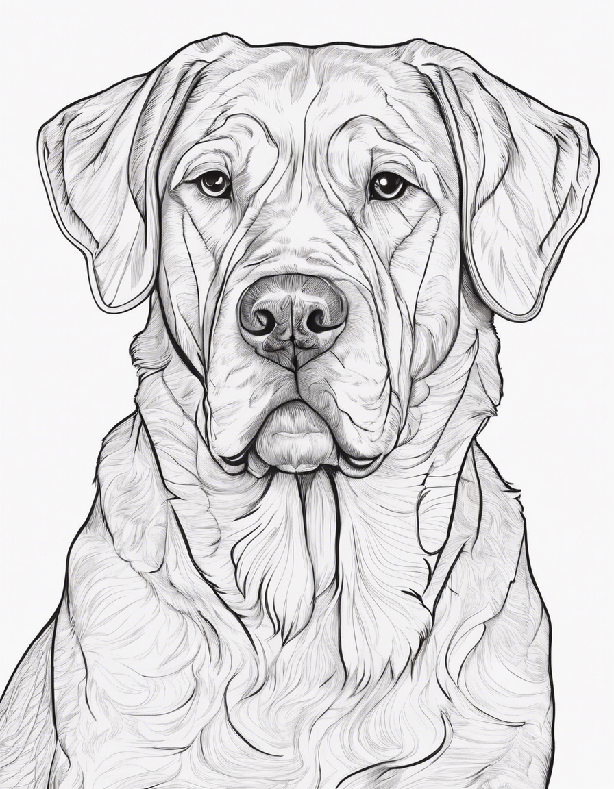 dog coloring pages