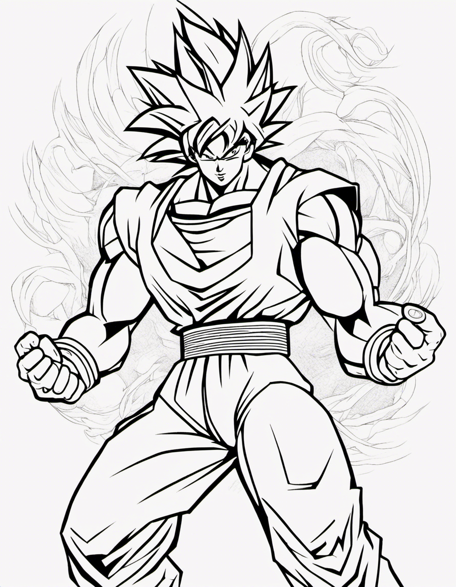 goku coloring pages