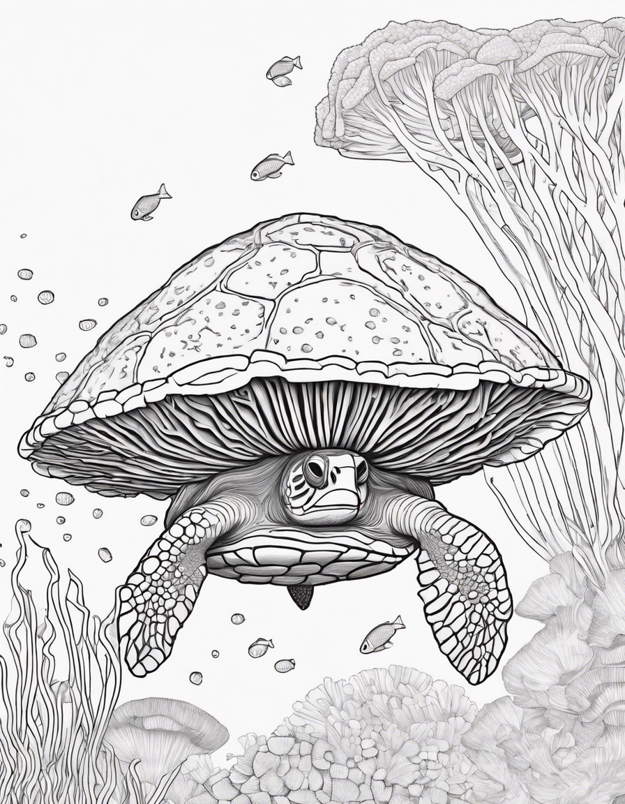 turtle coloring pages