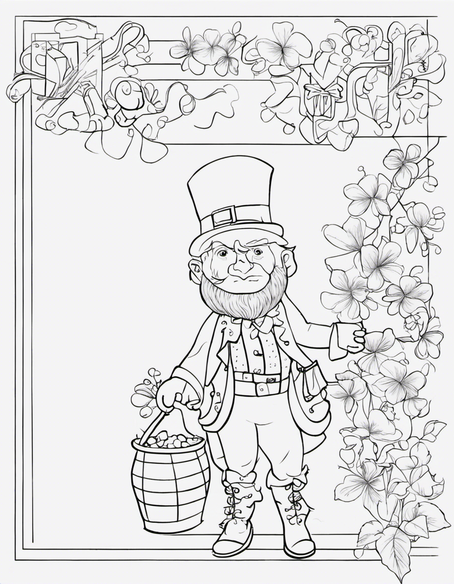 st patricks day coloring pages