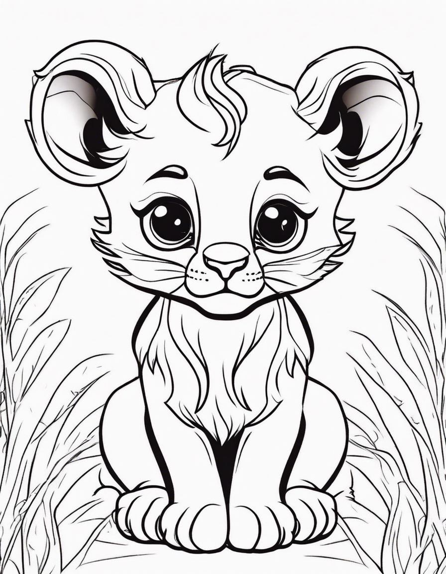 lion coloring pages