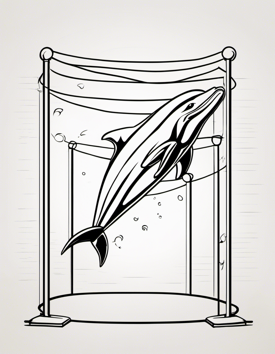 dolphin coloring pages