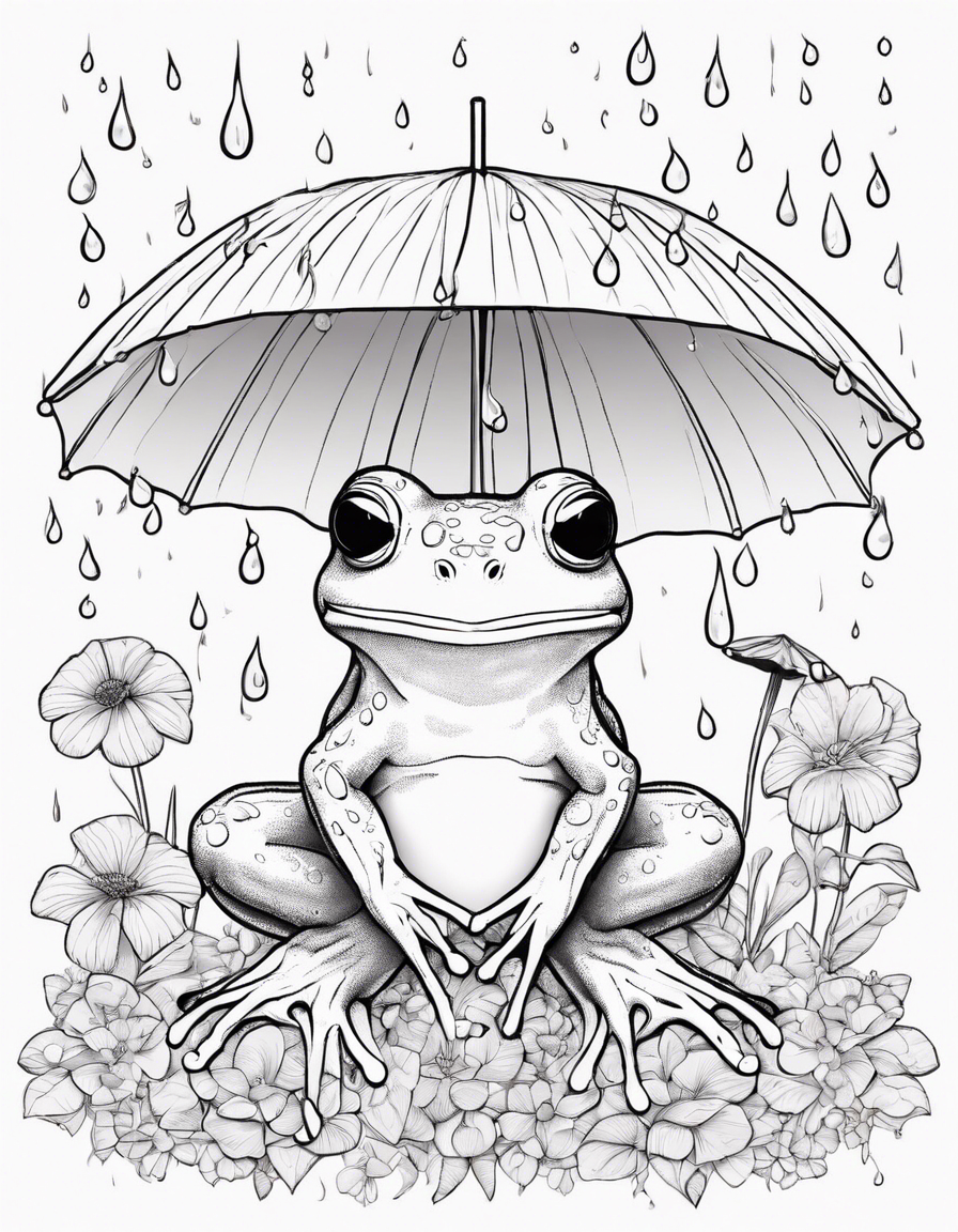 frog coloring pages