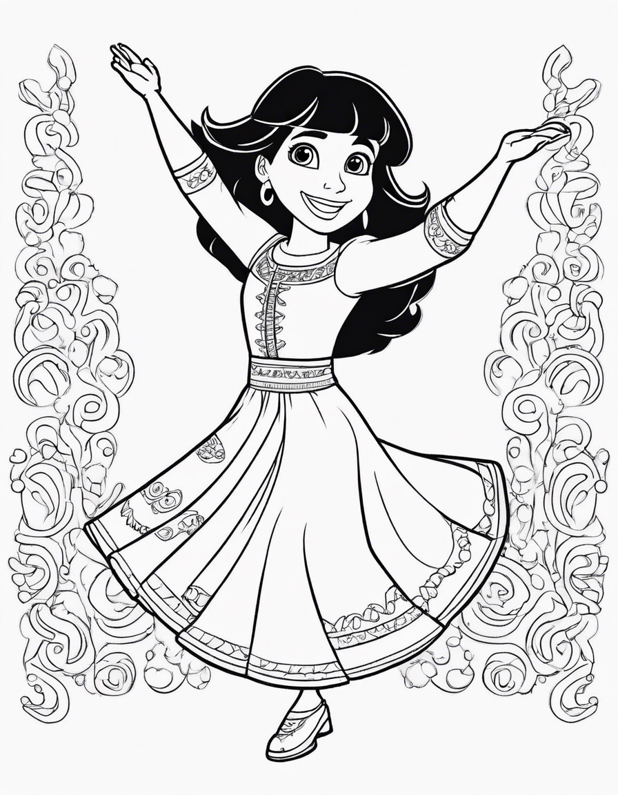 dora the explorer coloring pages