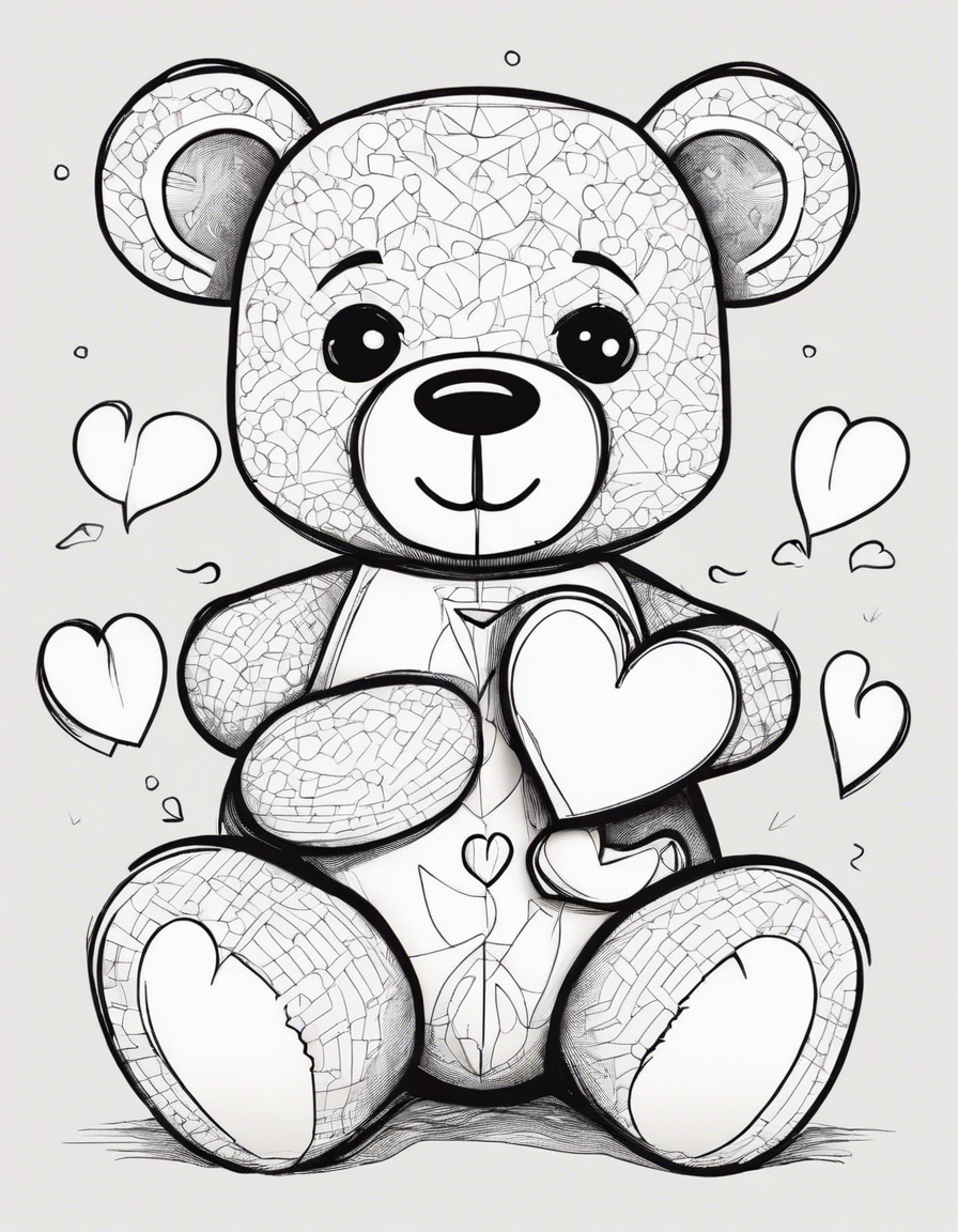 teddy bear coloring pages