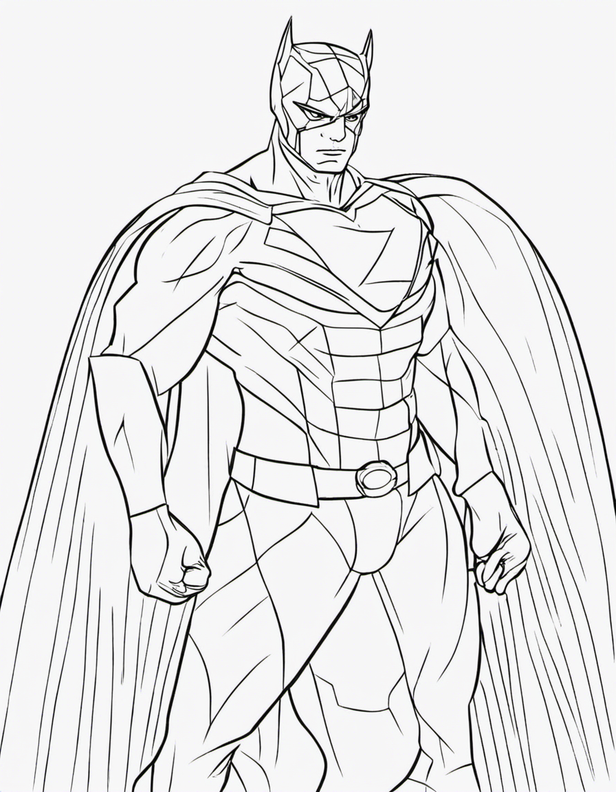 superhero coloring pages