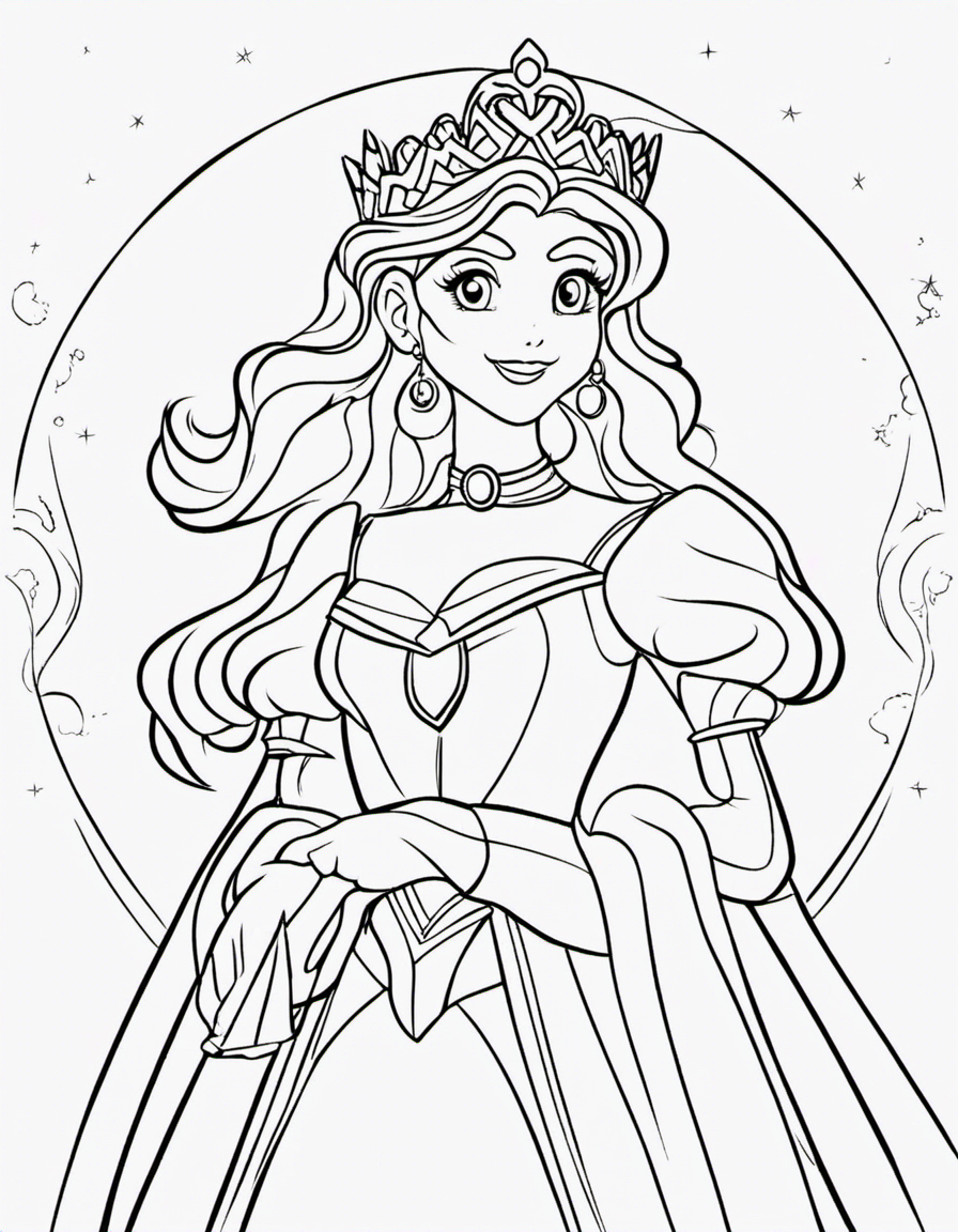 princess peach coloring pages