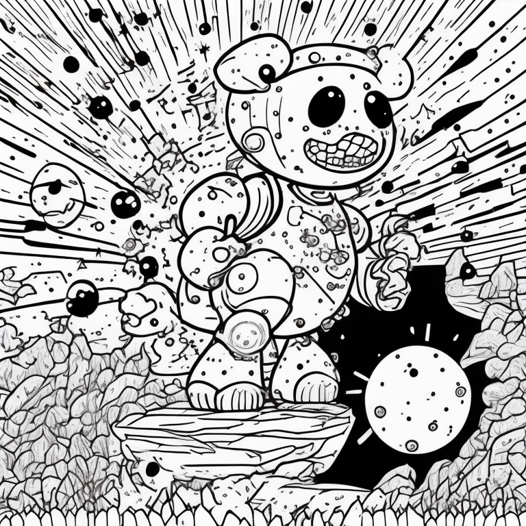 children's play coloring page