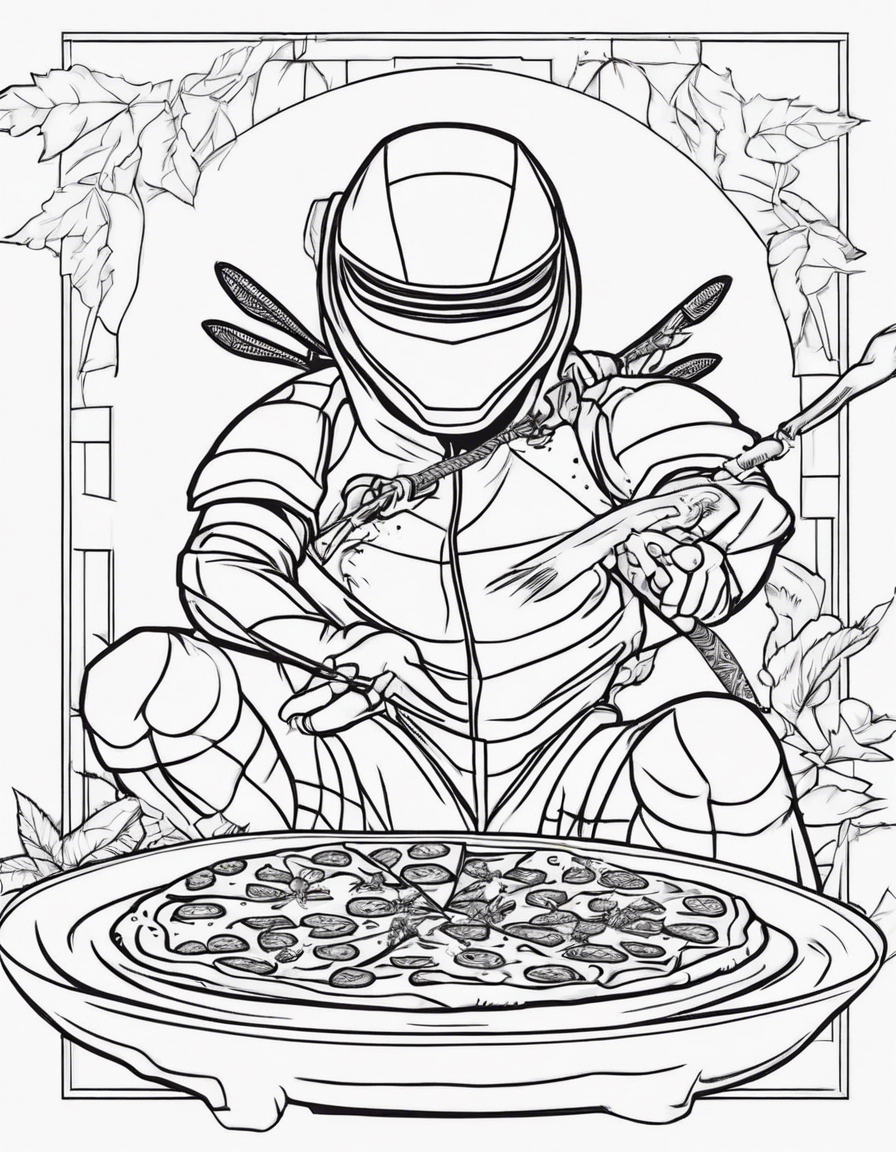 ninja coloring pages