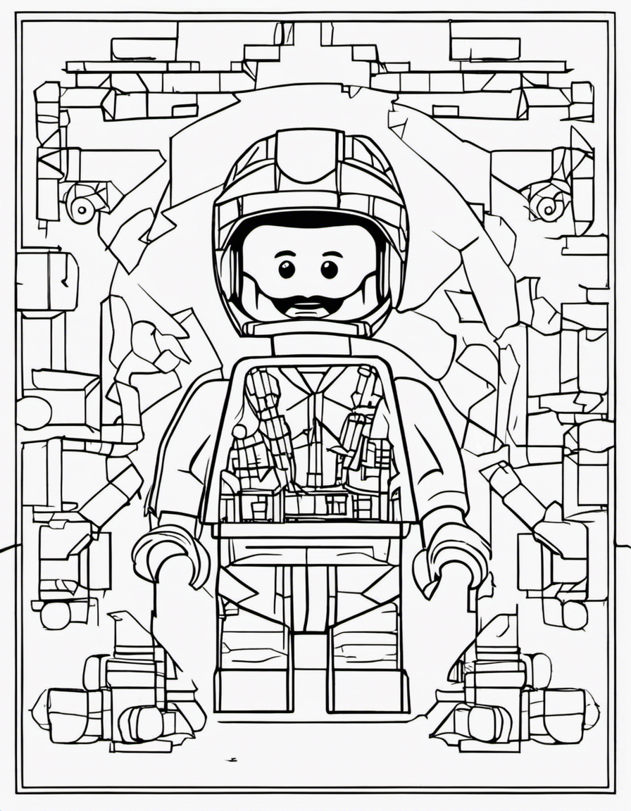 lego coloring pages